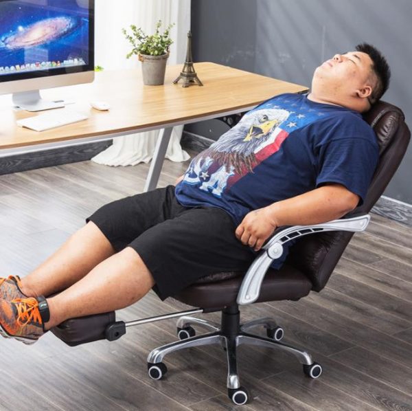 Multifunctional leather swivel chair (3)