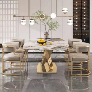 Modern luxury conference & guest chair for salons, dining rooms, and hotel lobbies