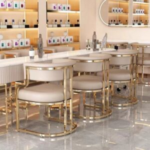 Modern luxury conference & guest chair for salons, dining rooms, and hotel lobbies