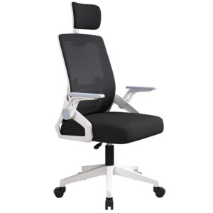 Ergonomic mesh swivel chair for home office and study use