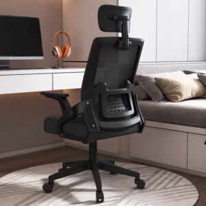 Ergonomic mesh swivel chair for home office and study use