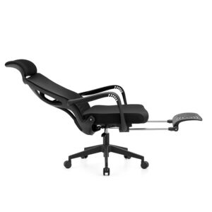 Ergonomic reclining boss chair for home and office with 170-degree backrest