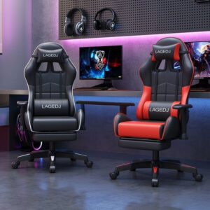Ergonomic office chair with lumbar support for study and home use