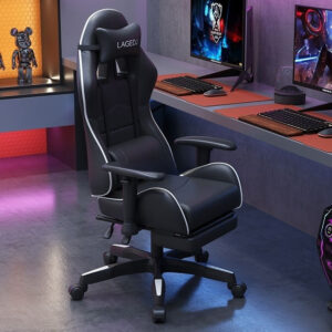 Ergonomic office chair with lumbar support for study and home use