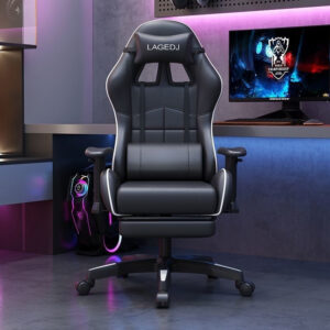 Ergonomic office chair with lumbar support for study and home use