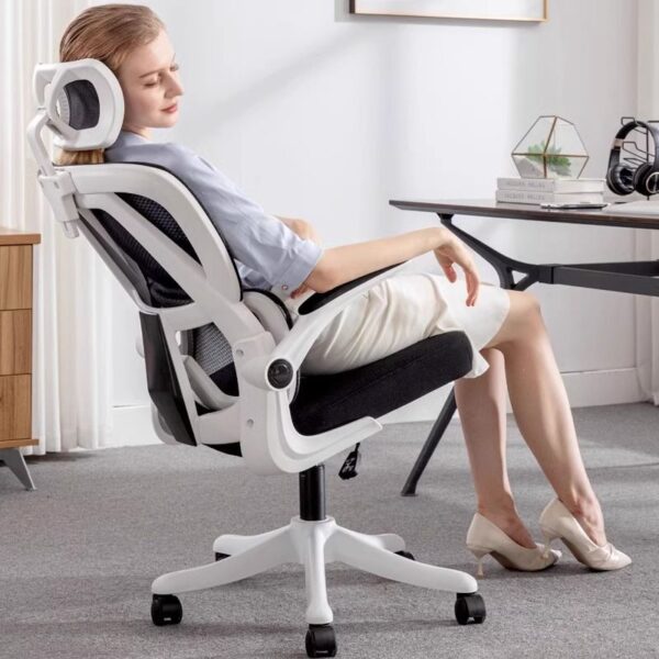 Ergonomic study and gaming chair for home, student dorm, and office use