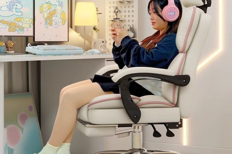 Ergonomic gaming and study chair for students and office use