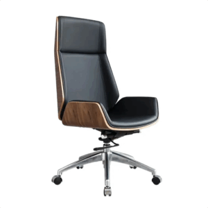 High back PU leather swivel boss chair for executive office use