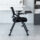 Folding training chair with writing desk for meetings and conferences