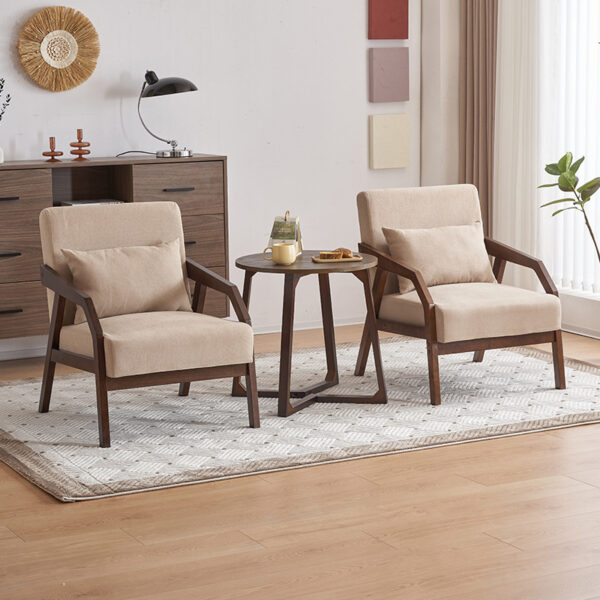 Modern leisure armchair for living room, balcony, and office